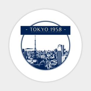 Tokyo 1958 Magnet